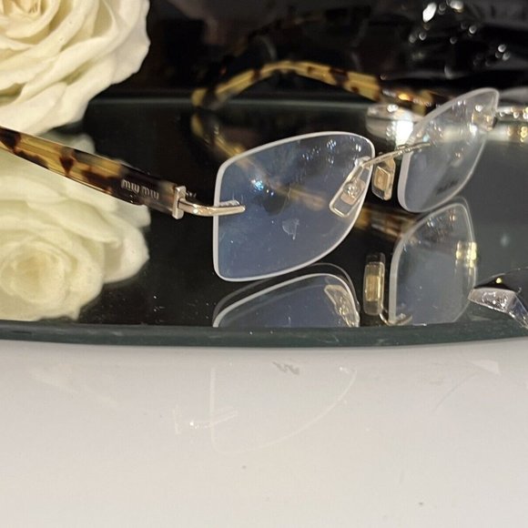 Miu Miu Accessories - NEW Miu Miu VMU 521 EAG-1O1 Multicolor Eyeglasses Frames | 52-17 -135